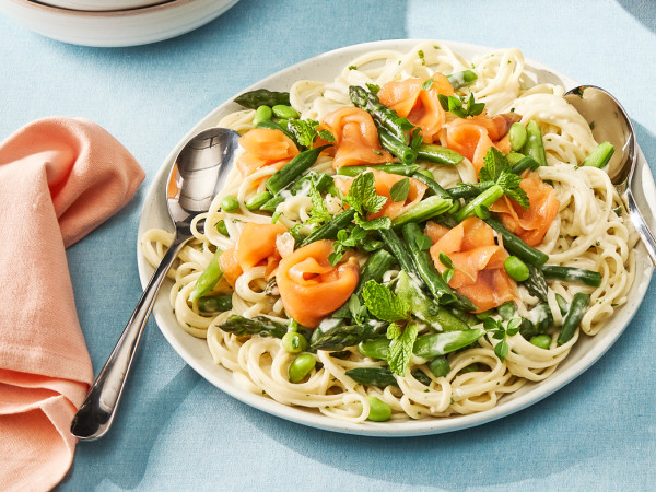 Pasta Primavera with a Smoky Twist