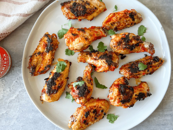 Lemon-Pepper Wings with a Kick of Harissa