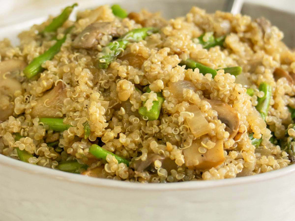 Single Serving Quinoa Dish