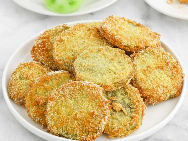 Cornmeal-Free Fried Green Tomatoes