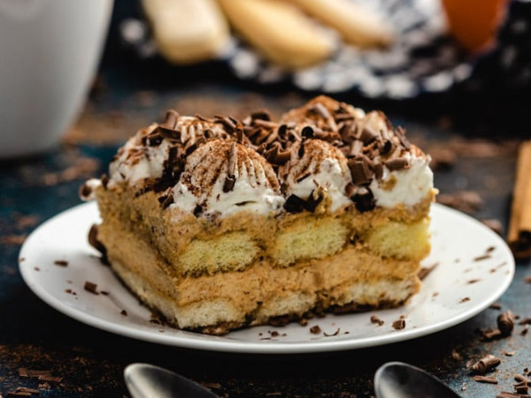 Coffee and Pumpkin Flavored Tiramisu