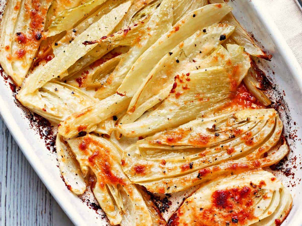 Fennel Roasted with Parmesan