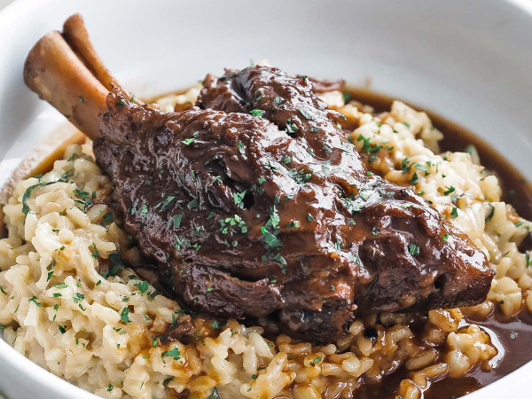 No-Fail Braised Lamb Shanks