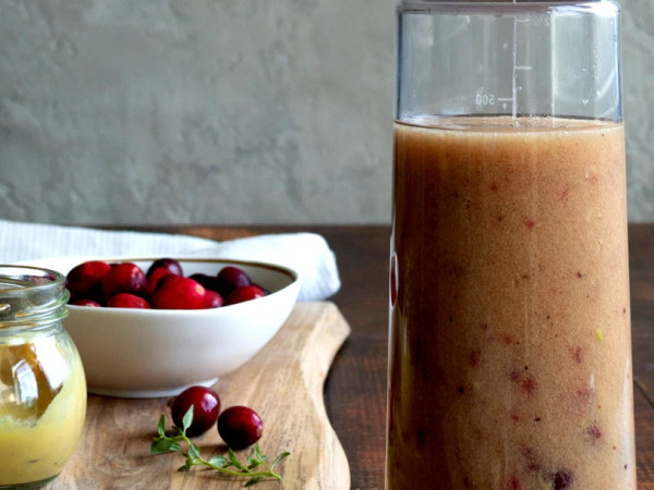 Cranberry and Mustard Salad Dressing