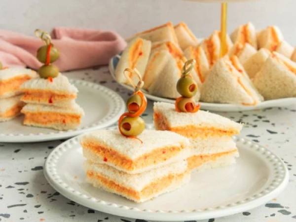 Tea Party Sandwiches with a Puerto Rican Twist
