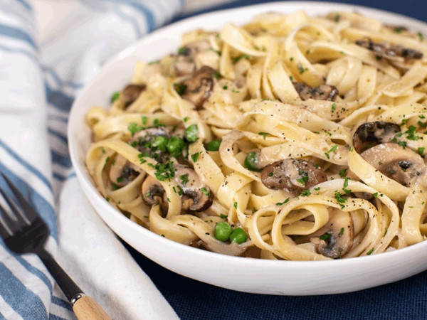 Quick and Easy Cremini Mushroom Pasta