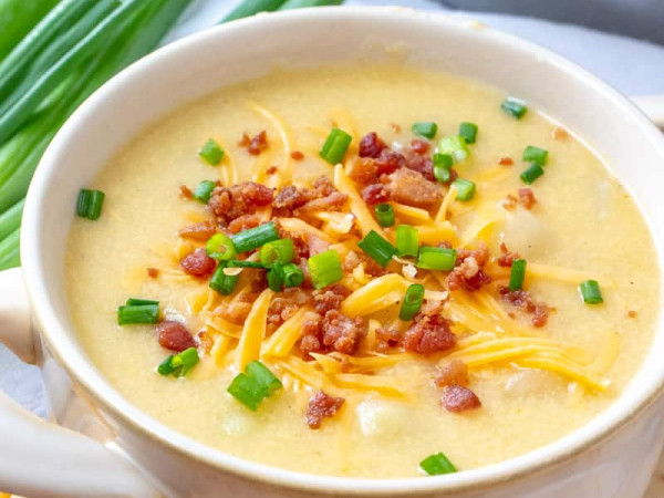 Cheesy Potato Stoup by Belle