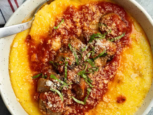 Instant Pot® Polenta with Savory Italian Sausage