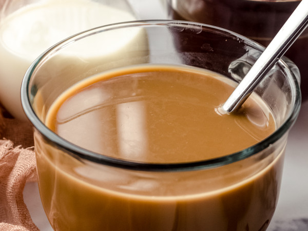 Homemade Creamer for Vanilla Coffee