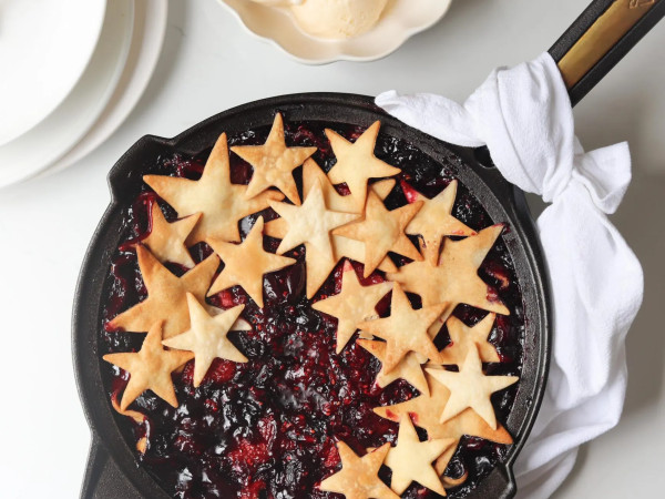 Whole Wheat Crust Cherry-Berry Pie