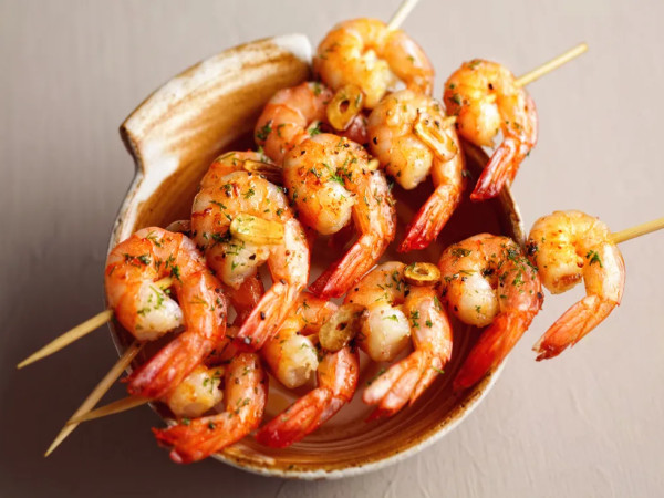 Spicy Oven-Baked Shrimp by Val