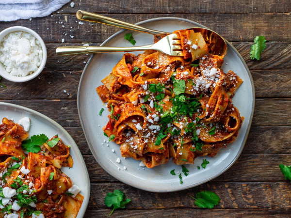 Soy Chorizo Vegetarian Bolognese