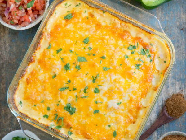 Low-Carb Chicken Casserole with Chili
