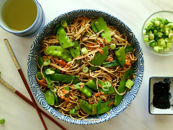 Veggie Bowl with Soba Noodles