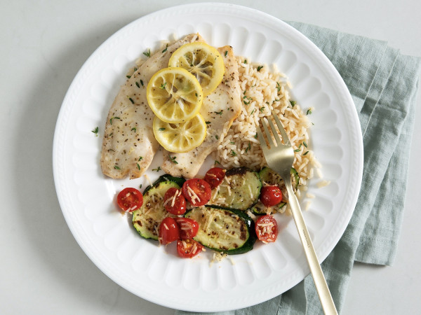 Parchment-Baked Tilapia