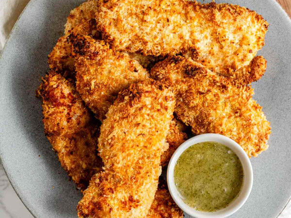 Air Fryer Coconut Chicken Delight