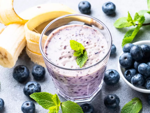 Blueberry Smoothie for a Healthy Heart