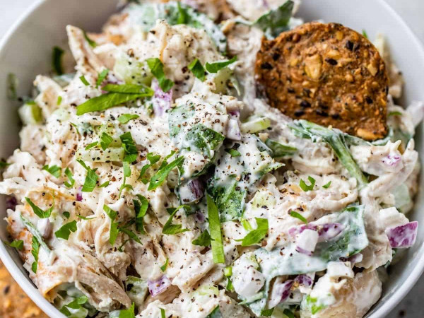 Effortless Salad with Leftover Rotisserie Chicken