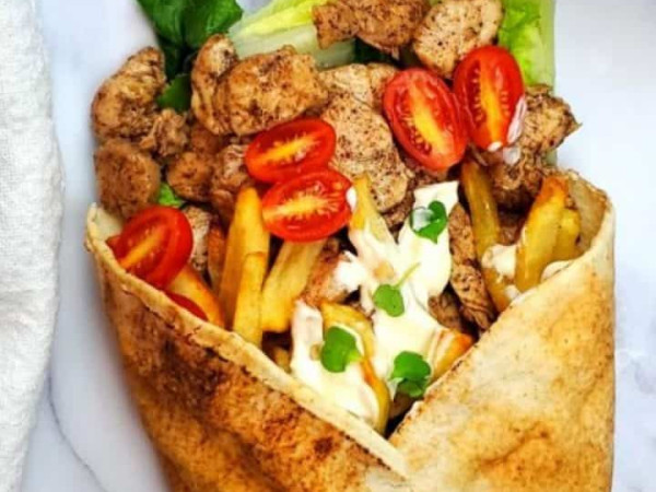 Lebanese Style Chicken Shawarma