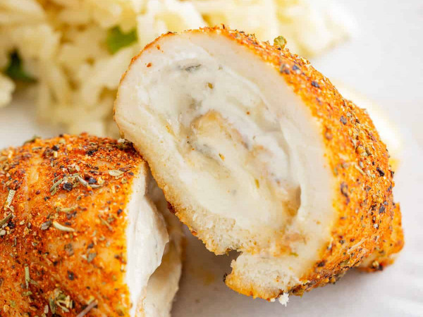 Rolled Chicken with Filling