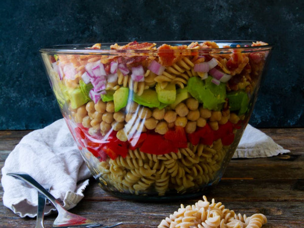 Avocado and Whole Wheat Pasta Salad