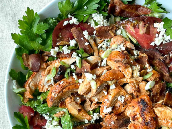 Flavorful Buffalo Blue Cheese Chicken Salad
