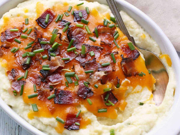 Effortless Creamed Cauliflower