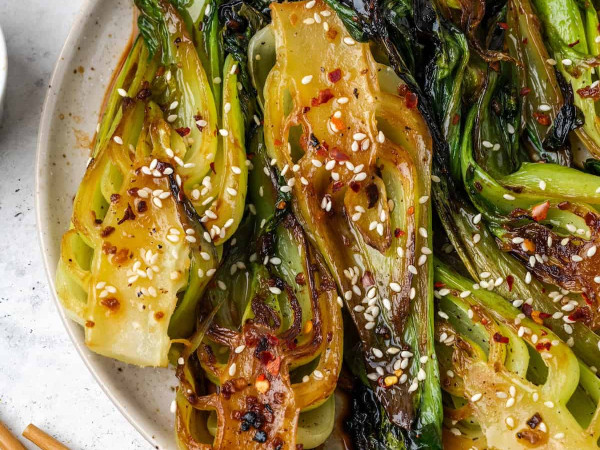 Ginger and Balsamic Bok Choy Delight