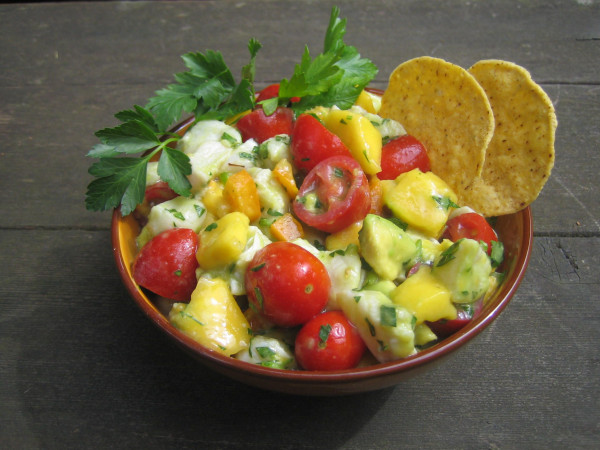 Mango and Halibut Ceviche Delight