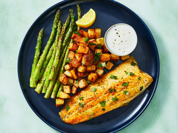 Trout with a Zesty Lemon Twist