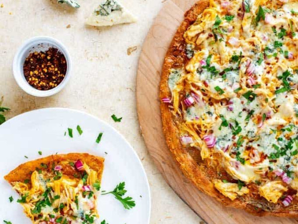 Four-Cheese Fathead Pizza Base