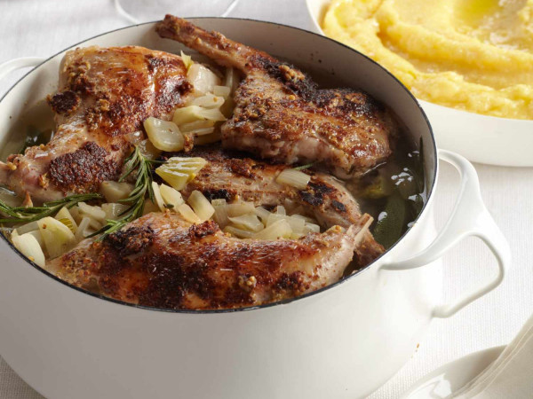 Rosemary-Scented Rabbit Dish