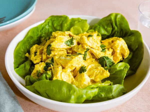 Hawaiian Chicken Salad with a Curried Twist by Mimi