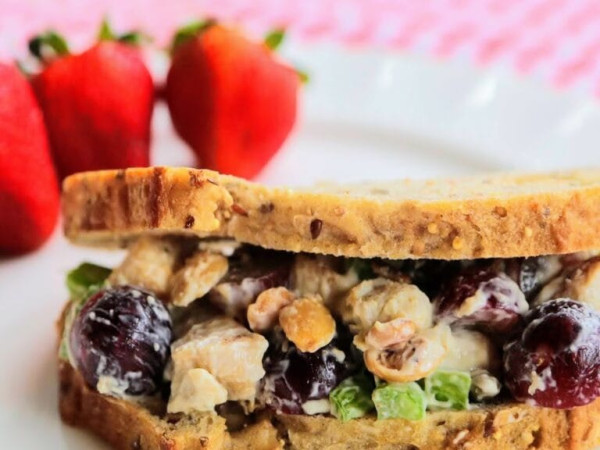 Trail Mix-Stuffed Sandwiches