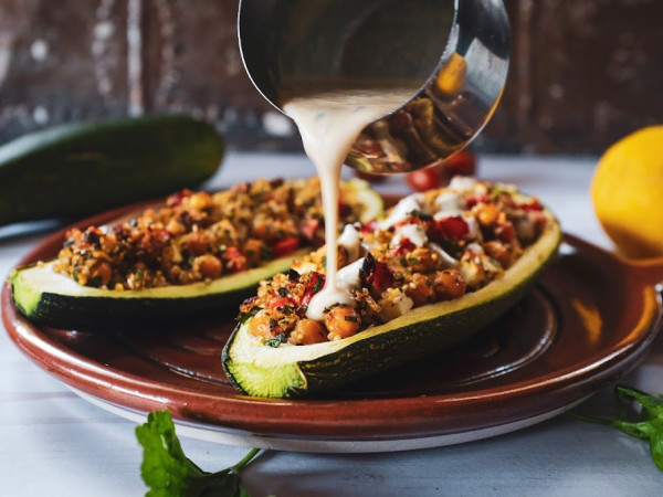 Middle Eastern-Style Zucchini Filled Delights