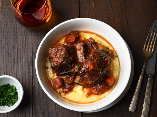 Short Ribs Prepared in Italian Fashion