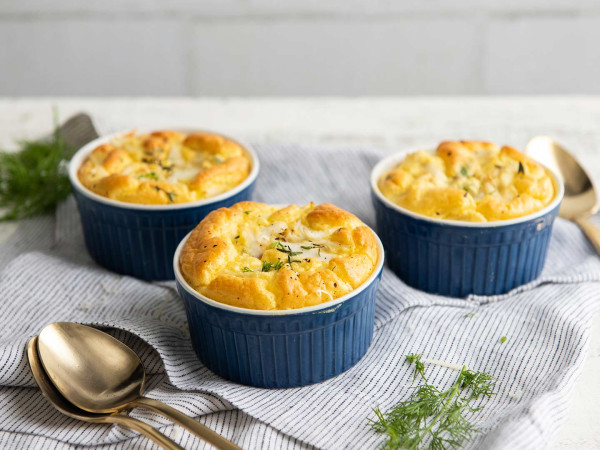 Crab Soufflé with a Caribbean Twist