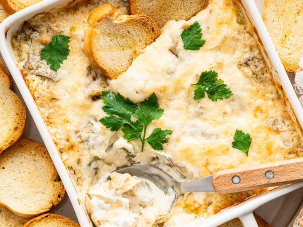 Creamy Artichoke and Crab Spread