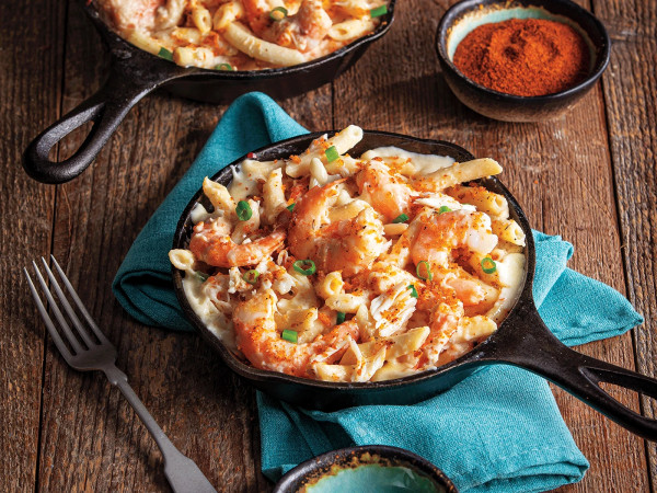 Creole-Style Shrimp Macaroni and Cheese