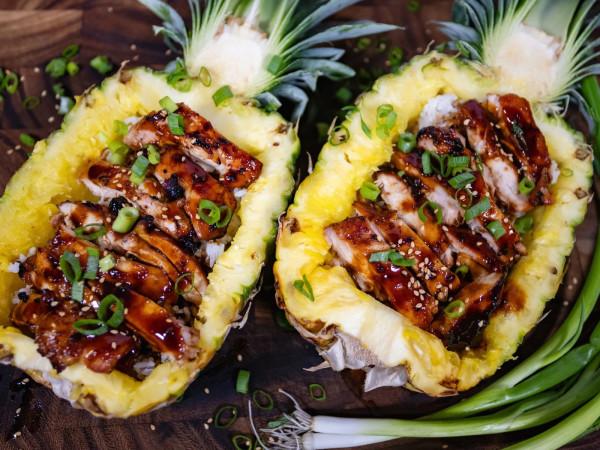 Pineapple-Glazed Teriyaki Chicken