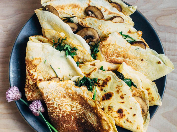 Flavorful Savory Crepes with a Western Twist