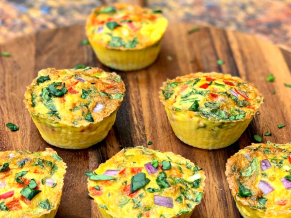 Air-Fried Souffle Egg Cups