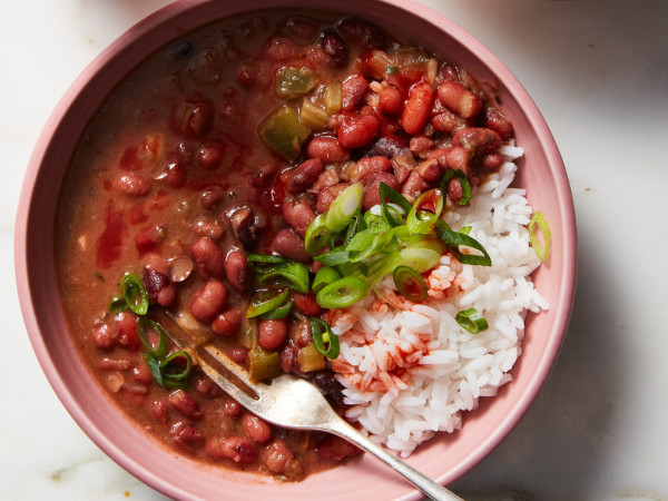 Quick NOLA-Style Vegan Red Beans with Instant Pot®