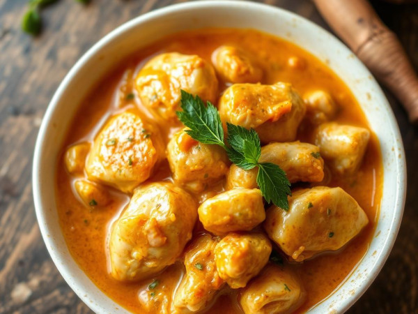 Chicken Curry with a Thai Twist