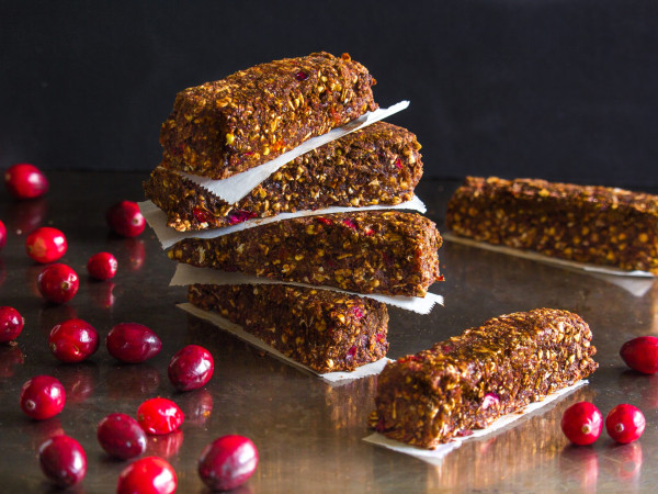 Cranberry and Chocolate Power Bars
