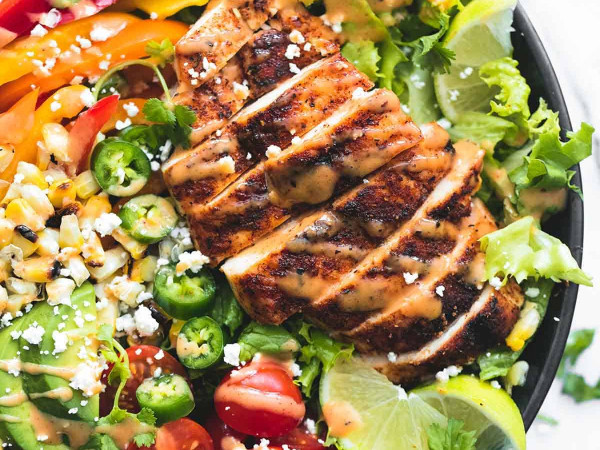 Fiesta-Inspired Grilled Chicken Salad