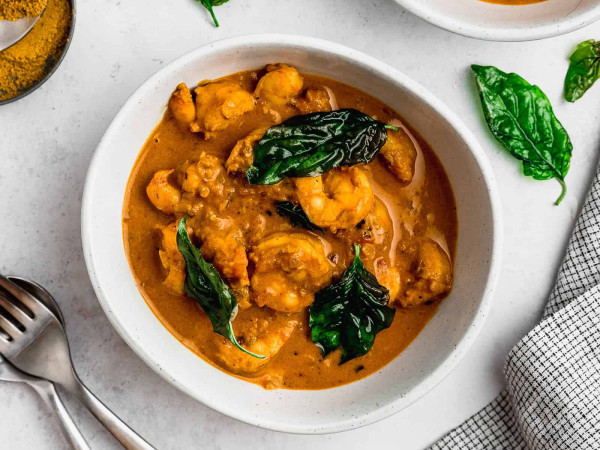 Shrimp Curry with a Coconut Twist