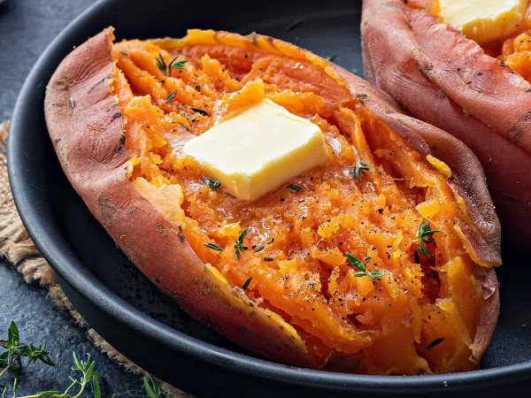 Instant Pot® Sweet Potatoes with Goat Cheese Mash