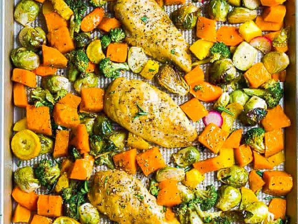 Sheet Pan Dinner: Keto Chicken Edition
