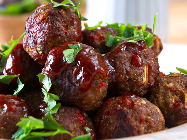 Bison Meatballs by Fabienne